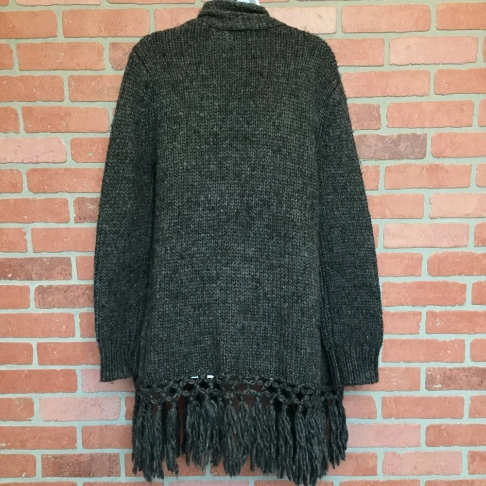 NWT Joie Open Front Fringe Cardigan Sweater XXS